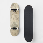 Weltkarte 8 skateboard (Vorderseite)