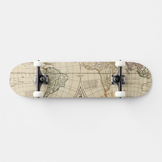 Weltkarte 8 skateboard (Horizontal)