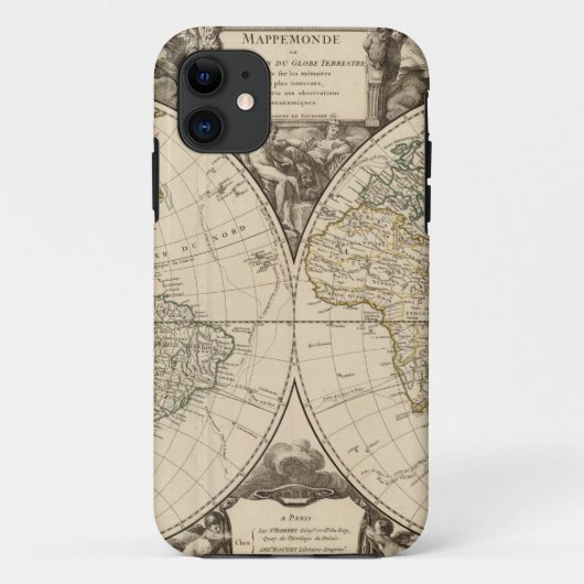Weltkarte 9 Case-Mate iPhone hülle (Rückseite)