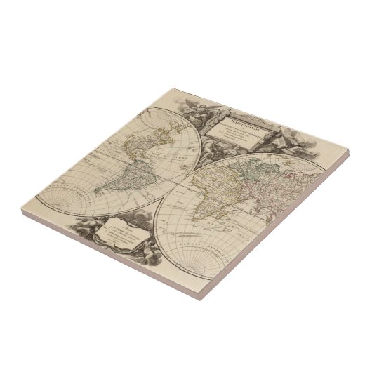 Weltkarte 9 fliese (Seite)