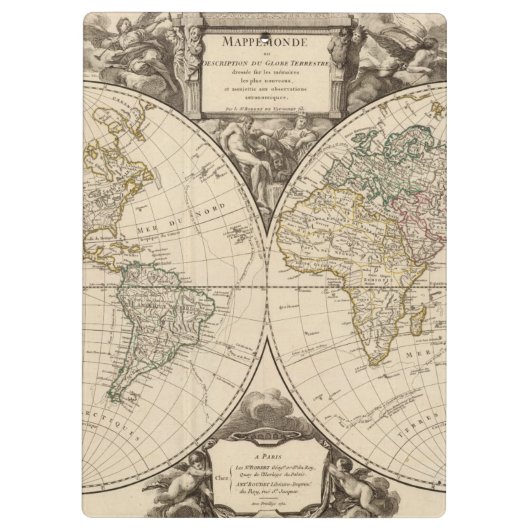 Weltkarte 9 klemmbrett (Rückseite)