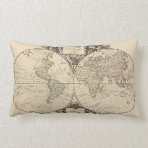 Weltkarte 9 lendenkissen
