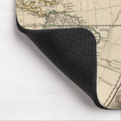 Weltkarte 9 mousepad (Ecke)