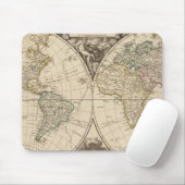 Weltkarte 9 mousepad (Mit Mouse)