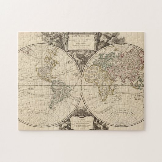 Weltkarte 9 puzzle (Horizontal)