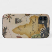 Weltkarte - Afrika Case-Mate iPhone Hülle (Rückseite (Horizontal))