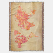 Weltkarte, Aktionsbilder Decke (Vorderseite Vertikal)