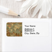 Weltkarte Antique 1886 Illustriert (Insitu)