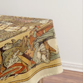 Weltkarte Antique 1886 Illustriert Tischdecke (Beispiel)