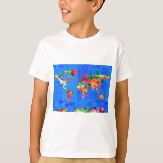 Weltkarte-Aquarell 1 T-Shirt