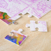 Weltkarte-Aquarell 4 Puzzle (Seite)