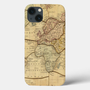 Weltkarte auf Mercators Projektion Case-Mate iPhone Hülle