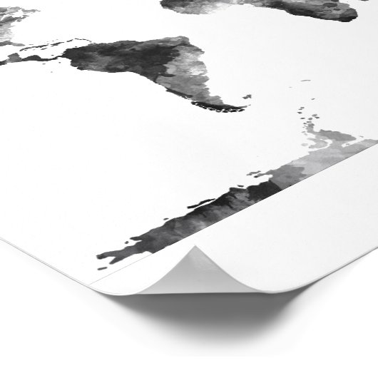 WELTKARTE BG3 - POSTER (Ecke)