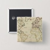 Weltkarte Button (Vorne & Hinten)