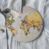 Weltkarte Button (Beispiel)