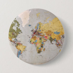 Weltkarte Button