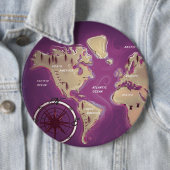 Weltkarte Button (Beispiel)