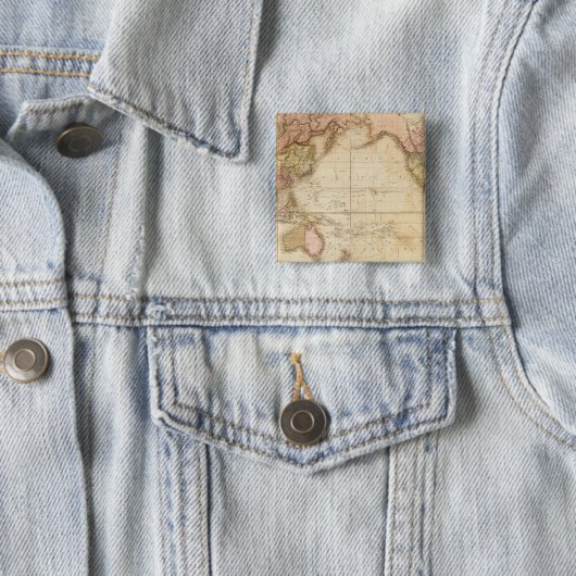 Weltkarte Button (Beispiel)