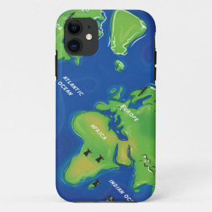 Weltkarte Case-Mate iPhone Hülle