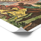 Weltkarte der Antike Poster (Ecke)