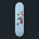 Weltkarte der Flaggen Skateboard<br><div class="desc">Weltkarte der Flaggen Skateboard</div>