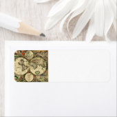 Weltkarte der Geschenke von 1689 (Insitu)