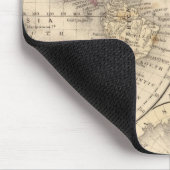 Weltkarte der Hemisphären von Mitchell Mousepad (Ecke)