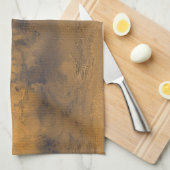 Weltkarte der Mars Roten Planeten per Satellit Geschirrtuch (Viertel Falte)