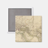 Weltkarte der östlichen Hemisphäre Magnet (Vorderseite/Rückseite)