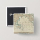 Weltkarte der Schiffskanäle Button (Vorne & Hinten)