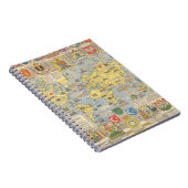 Weltkarte der Vereinten Nationen Notizblock (Rechte Seite)