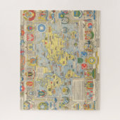 Weltkarte der Vereinten Nationen Puzzle (Vertikal)