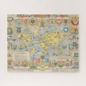 Weltkarte der Vereinten Nationen Puzzle (Horizontal)