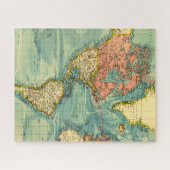 Weltkarte der Vereinten Staaten Puzzle (Horizontal)