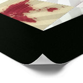 Weltkarte der visuellen Künste Poster (Ecke)