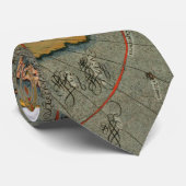 Weltkarte des 16. Jahrhunderts Krawatte (Gerollt)