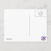 Weltkarte des 17. Jahrhunderts Postkarte (Rückseite)