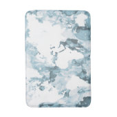 Weltkarte des Entwurfs 103 Badematte (Vorderseite Vertikal)