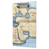 WELTKARTE: ERATOSTHENES KLEMMBRETT (Links)