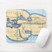WELTKARTE: ERATOSTHENES MOUSEPAD (Mit Mouse)