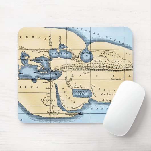 WELTKARTE: ERATOSTHENES MOUSEPAD (Mit Mouse)