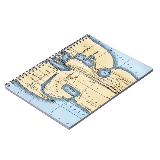 WELTKARTE: ERATOSTHENES NOTIZBLOCK (Linke Seite)