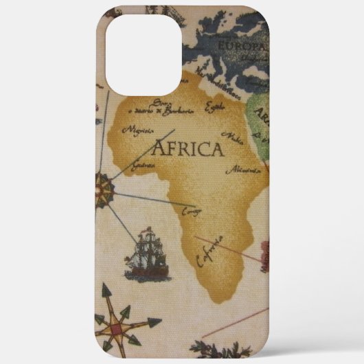 Weltkarte - Fall Afrika Case-Mate iPhone Hülle (Rückseite)