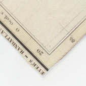 Weltkarte Fleecedecke (Ecke)