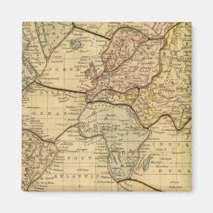 Weltkarte für Mercators Projection Magnet