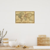 Weltkarte für Mercators Projection Poster (Küche)