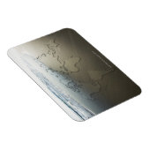 Weltkarte für Sand Magnet (Rechte Seite)