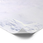 Weltkarte für Satelliten-echte Farben Poster (Ecke)