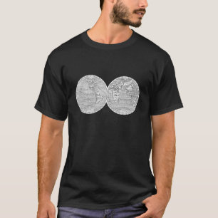 Weltkarte Geografie Alte Karte T-Shirt