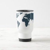 Weltkarte Geografie Globe Adventure Reisebecher (Mittel)